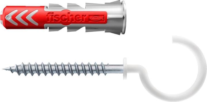 Image du produit Fischer DUOPOWER 6 x 30 avec crochet rond (6 pcs)
