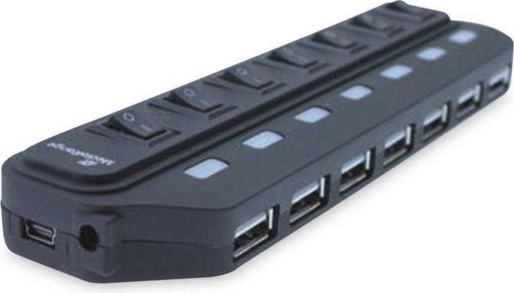 Produktbild MediaRange MRCS504 Hub (USB-A, 7 Ports)