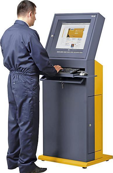 Actual product image kaiserkraft PC terminal