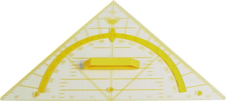Actual product image Sieco Wall chart geometry triangle (600 mm)
