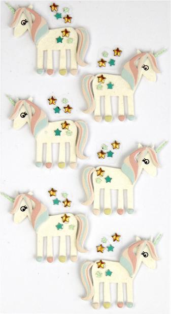 Image du produit Artoz 3D Artwork Sticker : Licorne