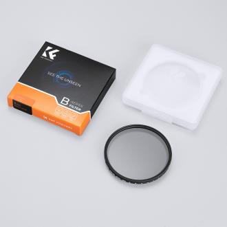 Produktbild K&F Concept B-Series Fader ND2-400 einstellbarer Graufilter – 62 mm (62 mm, UV-Filter, 62 mm)