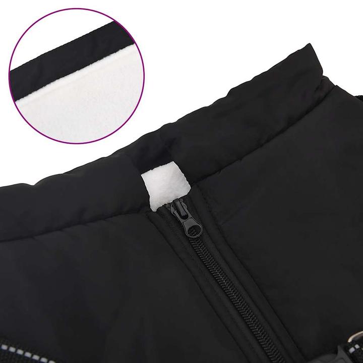 Image du produit VidaXL Manteau pour chien avec harnais Imperméable Réfléchissant (48, Manteau pour chien)