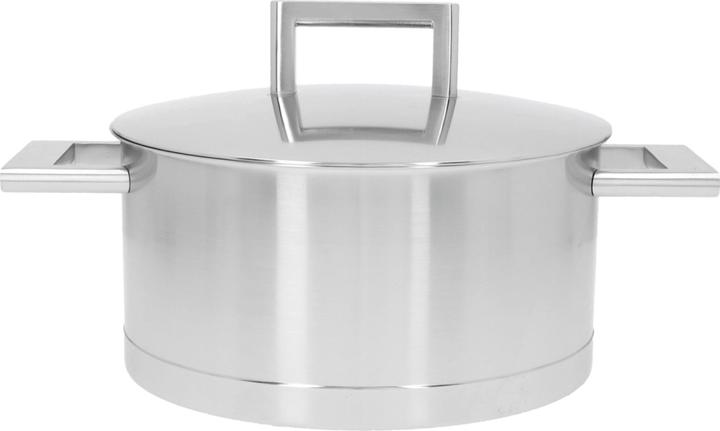 Produktbild Demeyere John Pawson 7 Kochtopf 20cm mit doppelwandigem Deckel (20 cm, Kochtopf)