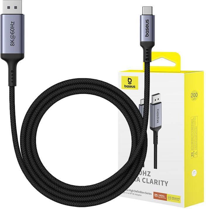 Actual product image Baseus Adaptér USB-C na DisplayPort 2m (2 m, USB Type C)