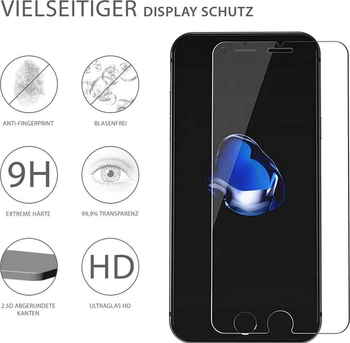 Actual product image Screenguard Apple iPhone 6S Protective Glass Film Case Friendly Design (1 Piece, Apple iPhone 6s)