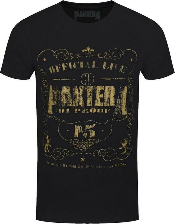 Image du produit Pantera Unisexe Adulte 101 Proof Cotton T-shirt (L)