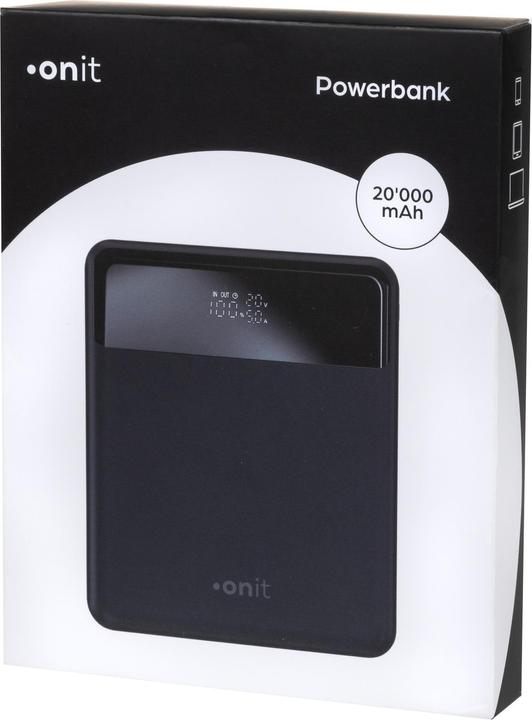Produktbild Onit Powerbank Pro Slim 20000 mAh PD (20000 mAh, 100 W, 74 Wh)