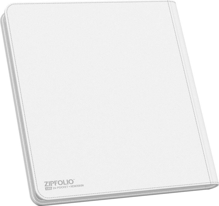 Image du produit Ultimate Guard QuadRow Zipfolio 12-Pocket blanc
