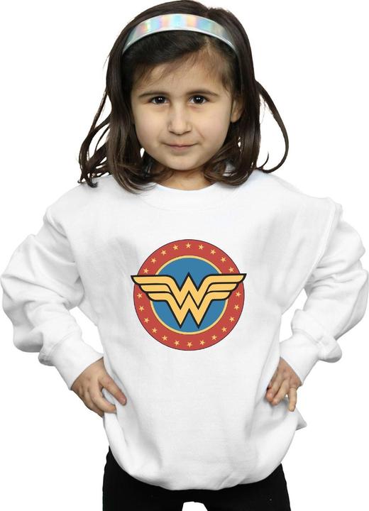 Immagine prodotto Wonder Woman Circle Logo Felpa Ragazze (128)
