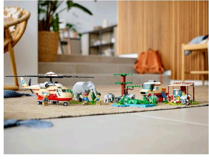 Immagine prodotto LEGO Missione di salvataggio degli animali (60302, LEGO City)