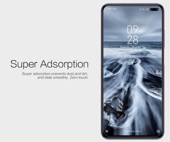 Actual product image Nillkin Super Clear Series Protective Film (1 Piece, Xiaomi Redmi K30)