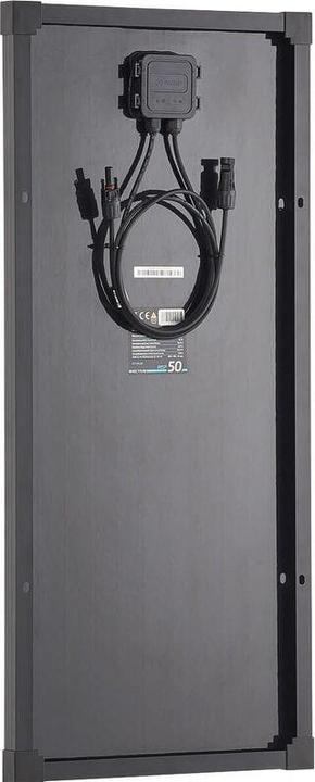 Actual product image Ective Solar Panel 50W 12V Monocrystalline Solar Panel Solar Cell PV Module 50 Watt (50 W, 3.40 kg)