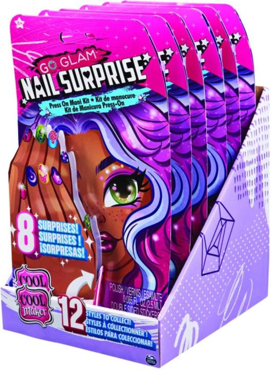 Actual product image Spin Master CLM Go Glam Nails - Nail Surprise