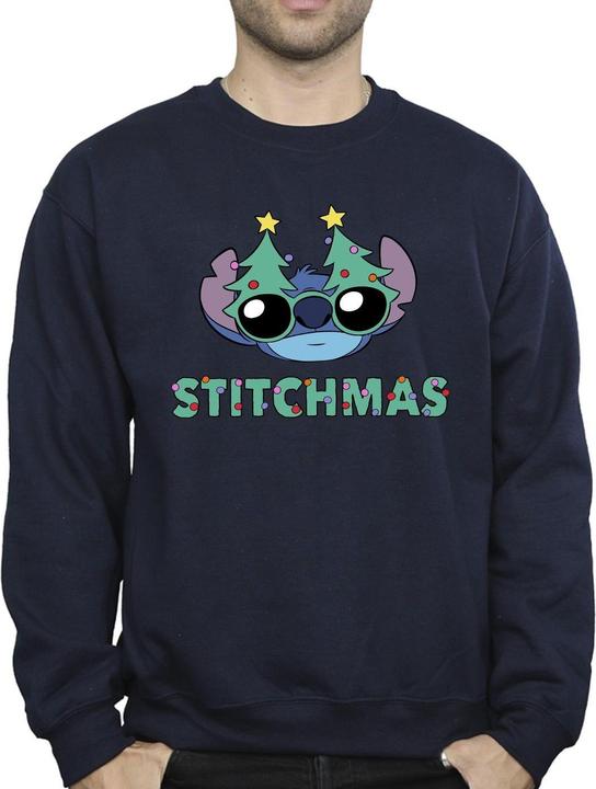 Image du produit Disney - Sweat LILO & STITCH STITCHMAS GLASSES - Homme (XXL)