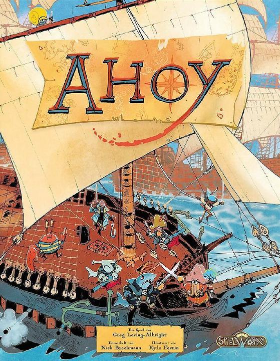 Productafbeelding Spielworxx Ahoy, bordspel, voor 2-4 spelers, leeftijden 14+ (DE editie) (Duits)