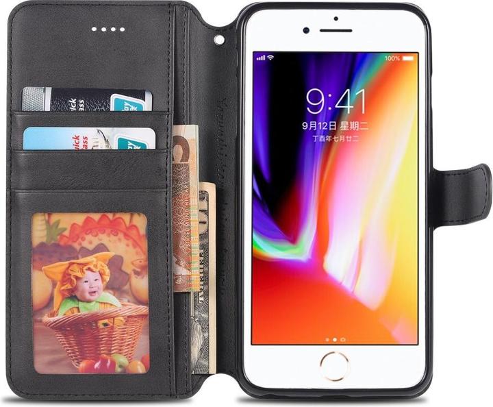 Actual product image Ueli Express iPhone 6s / 6 book case Leatherette case with card slot black (Apple iPhone 6s, Apple iPhone 6)