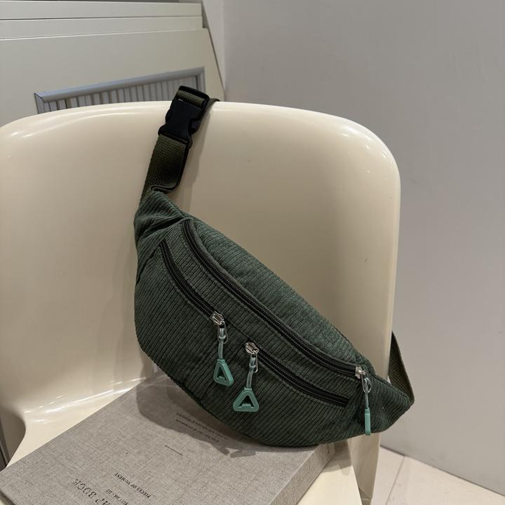 Image du produit Only-Bags.Store Schicke Cord-Crossbody-Slingtasche - vielseitig und bequem, perfekt zum Einkaufen, Spazierengehen