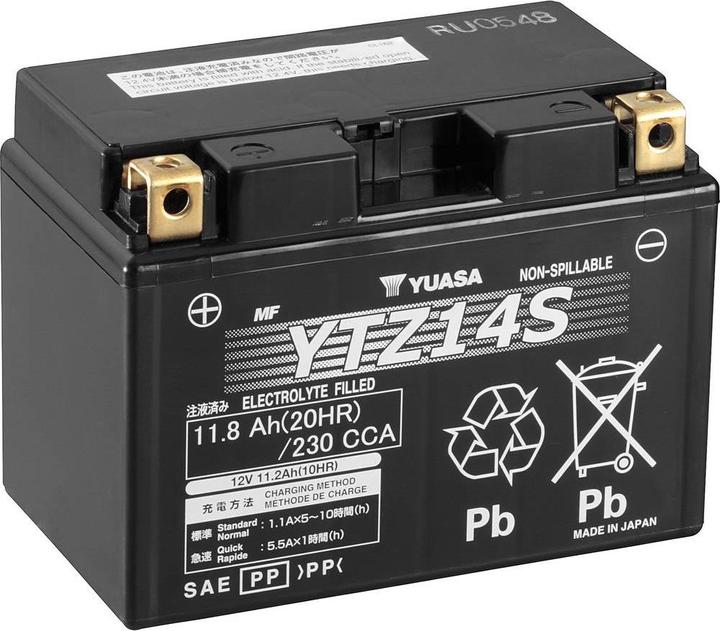 Immagine prodotto Yuasa YTZ14S (12 V, 11.20 Ah, 230 A)