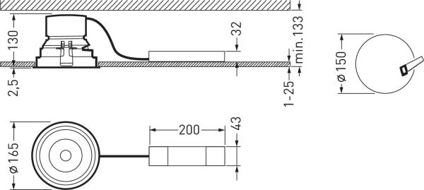 Produktbild Trilux SNS RC5 HRVFL-19 14-840 ET 01 (1400 lm)