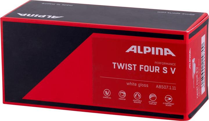 Image du produit ALPINA SPORTS Twist Four S VL+ (Blanc, Noir)