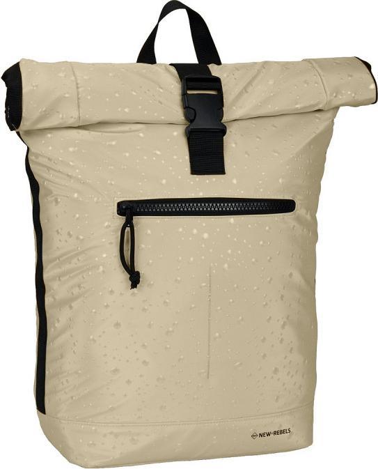 Immagine prodotto New Rebels Droplets Rolltop Backpack 16L Beige (16 l)