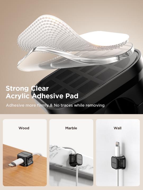 Actual product image Joyroom Magnetic cable organiser Cable Management