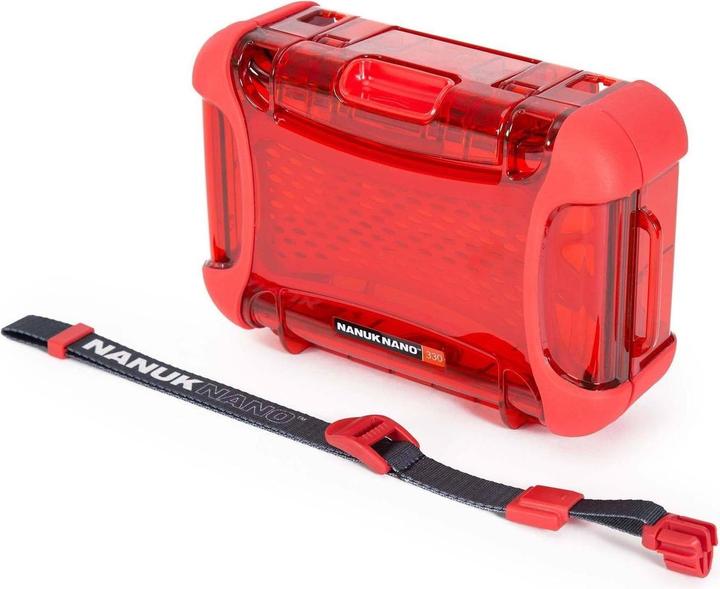 Image du produit Nanuk Mallette d'extérieur Nano Case 330 Rouge (Mallette photo, 1.63 l)
