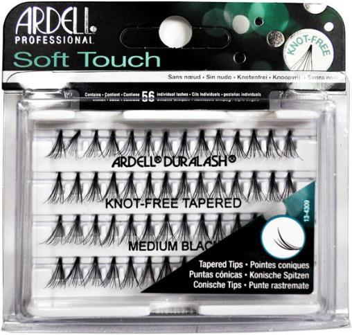 Actual product image Ardell Soft Touch Medium Black - Knot Free (Artificial eyelashes)