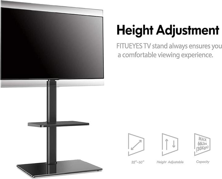Actual product image Fitueyes TV floor stand (Universal, 60", 30 kg)