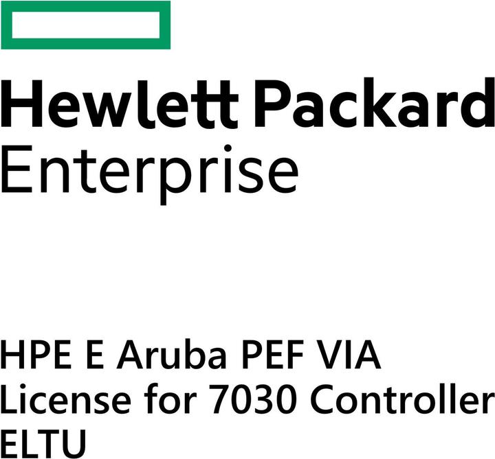 Actual product image HPE E Aruba PEF VIA Lic for 7030 Cntrlr E-LTU (1 Devices, unlimited)