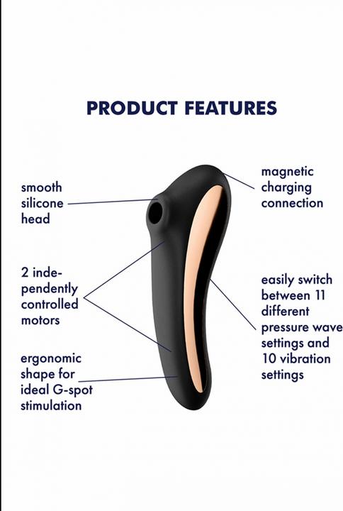 Image du produit Satisfyer Dual Kiss Air Pulse Vibrator