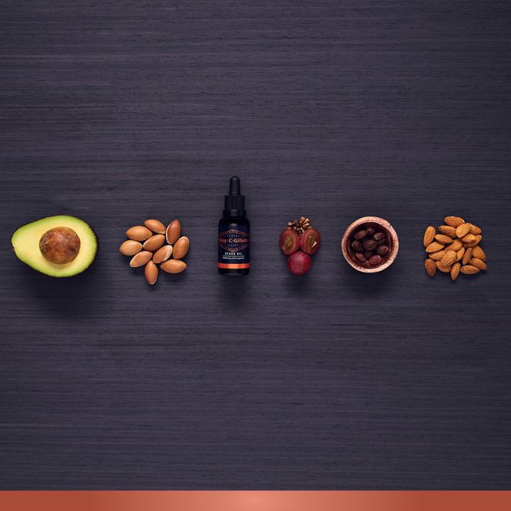 Actual product image King C. Gillette Beard Oil (30 ml)
