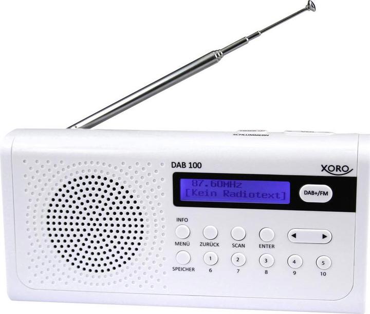 Xoro DAB 100 (FM, DAB+ DAB)