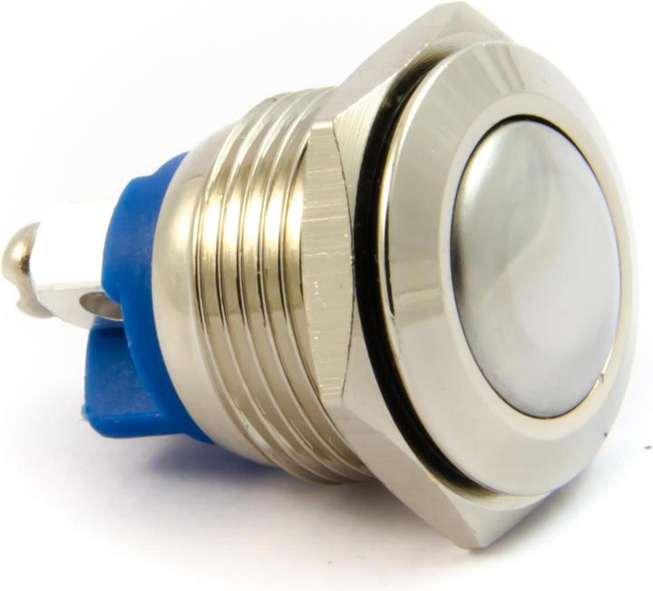 Produktbild Purecrea Einbau Drucktaster IP67 Edelstahl 16mm 2P
