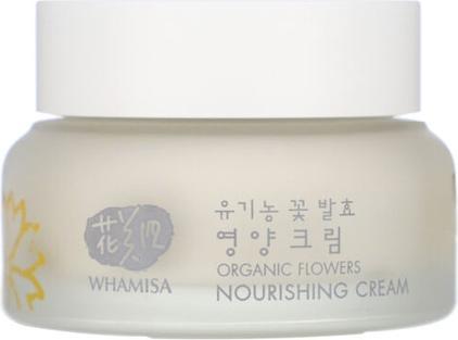 Whamisa Organic Flowers - Nourishing Cream (50 ml, Gesichtswasser)