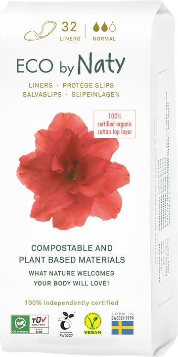 Naty Bio-Slipeinlagen (32 x, Slipeinlagen)