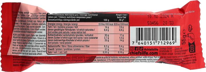 Immagine prodotto Chiefs Protein Bar (Fragola, 12 pz., 660 g)