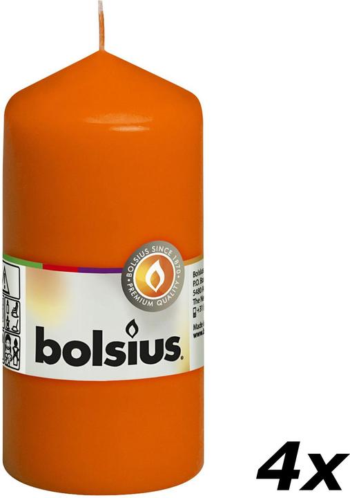 Actual product image Bolsius Set of 4 Pillar Candle (4 pcs.)