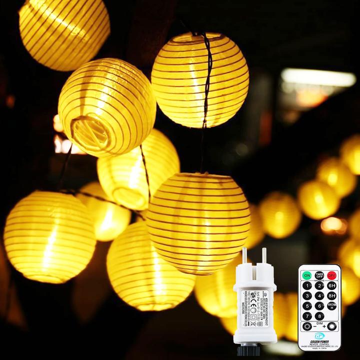 Produktbild Nurkoo LED Lampions (15 m)