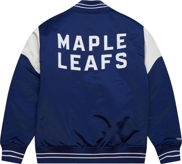 Produktbild Mitchell & Ness M&N Heavyweight Satin Jacke NHL Toronto Maple Leafs - XXL (XXL)