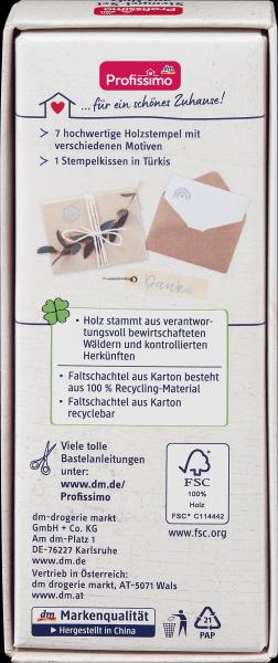 Image du produit dm Profissimo Set de tampons en bois 8pcs.