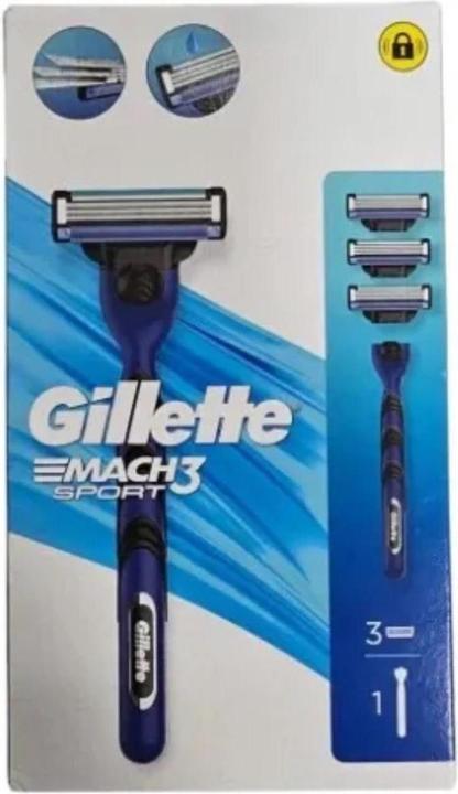 Image du produit Gillette Mach3 Sport Systemklingen 3er + Handstück