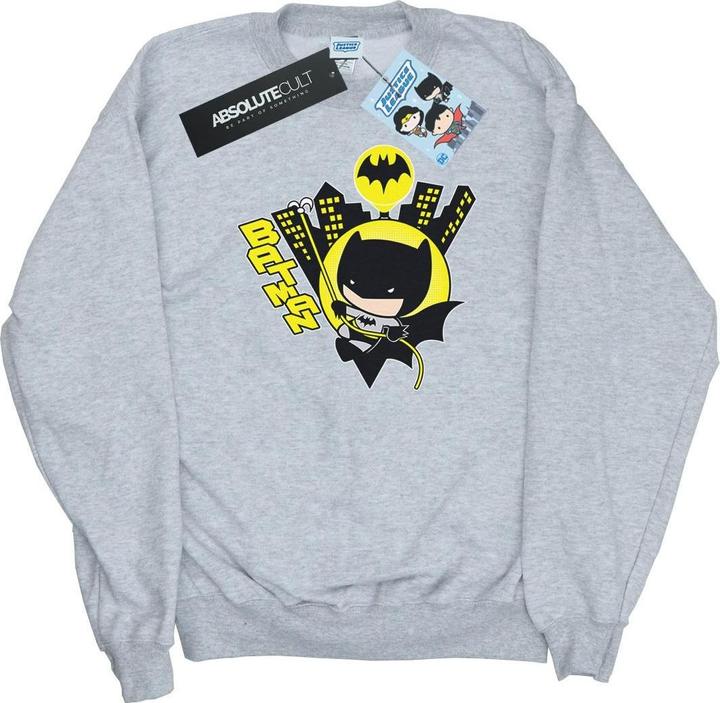 Immagine prodotto Chibi Batman Swinging Felpa Donna (L)
