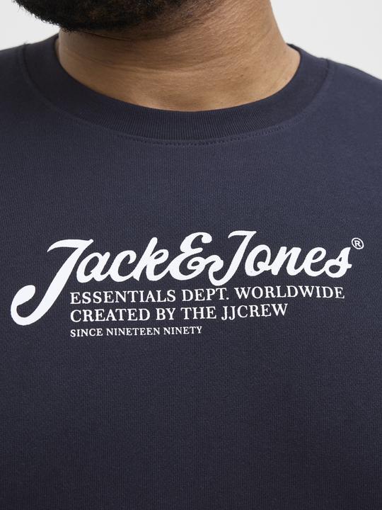 Produktbild Jack & Jones Plus Size Gedruckt Sweatshirt Sweatshirt (6XL)