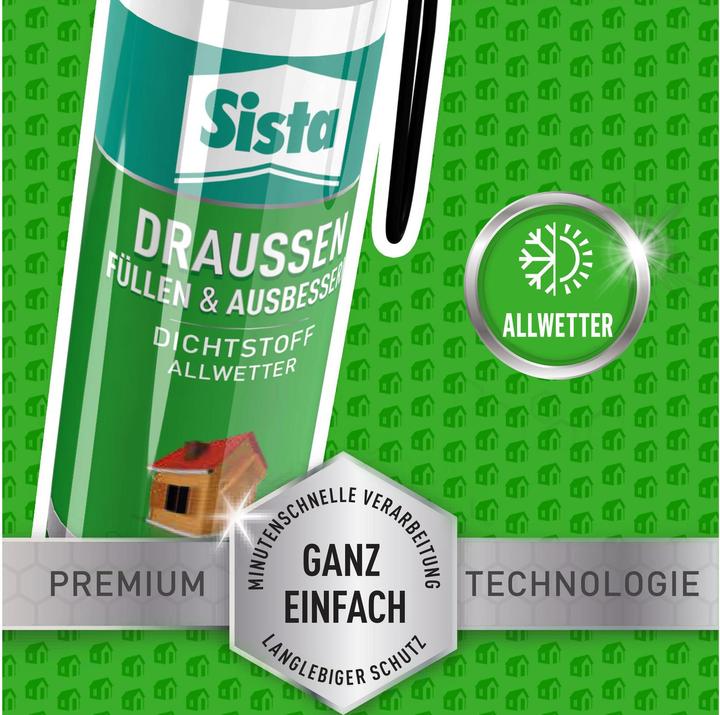 Immagine prodotto Sista Riempimento e ritocco all'aperto trasparente (0.18 kg, Trasparente, 100 ml)