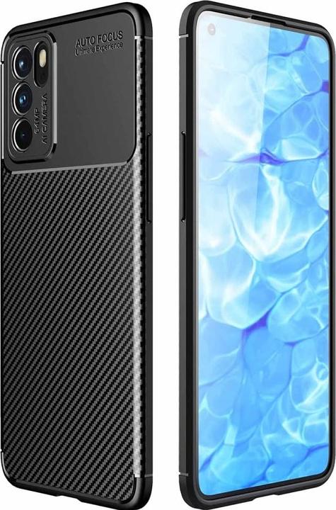 Image du produit Screenguard Oppo Reno6 Pro 5G (MediaTek) Housse Design carbone TPU Case (Oppo Reno 6 Pro 5G (MediaTek))