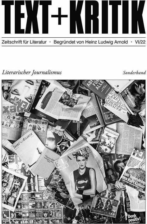 Immagine prodotto Literarischer Journalismus (Tedesco, Heinz Ludwig Arnold, Claudia Stockinger, Erika Thomalla, Steffen Martus, Michael Scheffel, 2022)