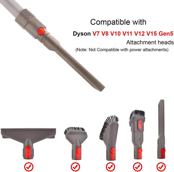 Actual product image Ninthseason Accessories set for Dyson