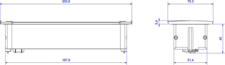 Produktbild Bachmann 927.002 Steckdose 2x AC (2 x, CEE 7/3, 2 m)